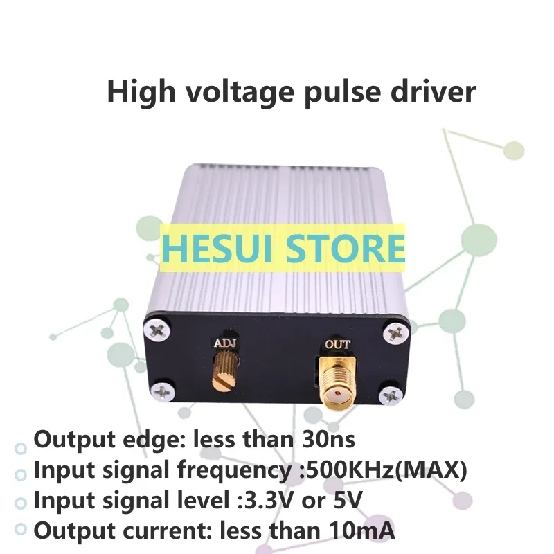 High voltage adjustable pulse drive module piezoelectric ceramic PZT drive controller high voltage output photoelectric detectio