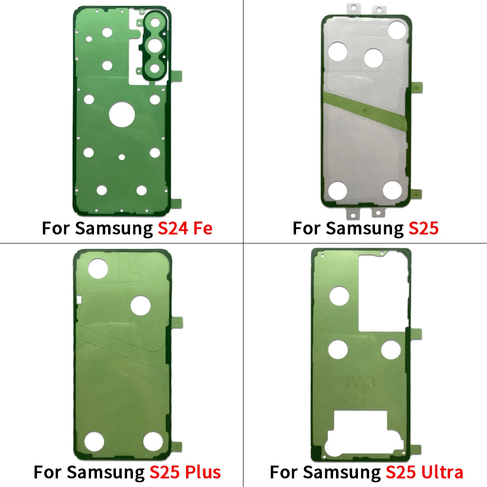 50 peças, fita adesiva à prova d'água para capa traseira, cola adesiva para samsung s23 plus s24 ultra s10 5g s10 lite s7 s8 s9 s20