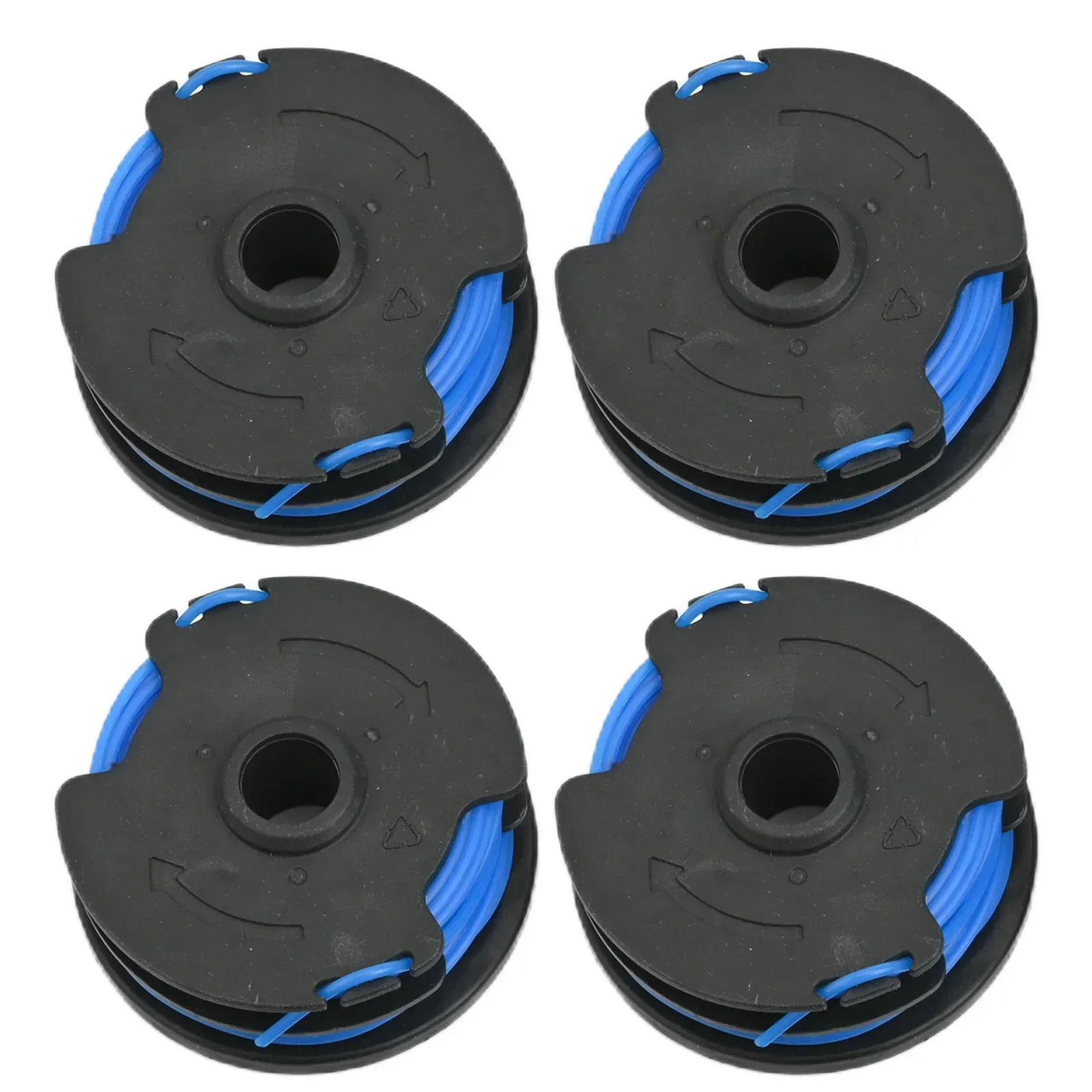 4pcs Replacement Spool And Cover Double-Ply Spool For Harbor For Freight For Bauer 20115E-B Corded Electric String Trimmer