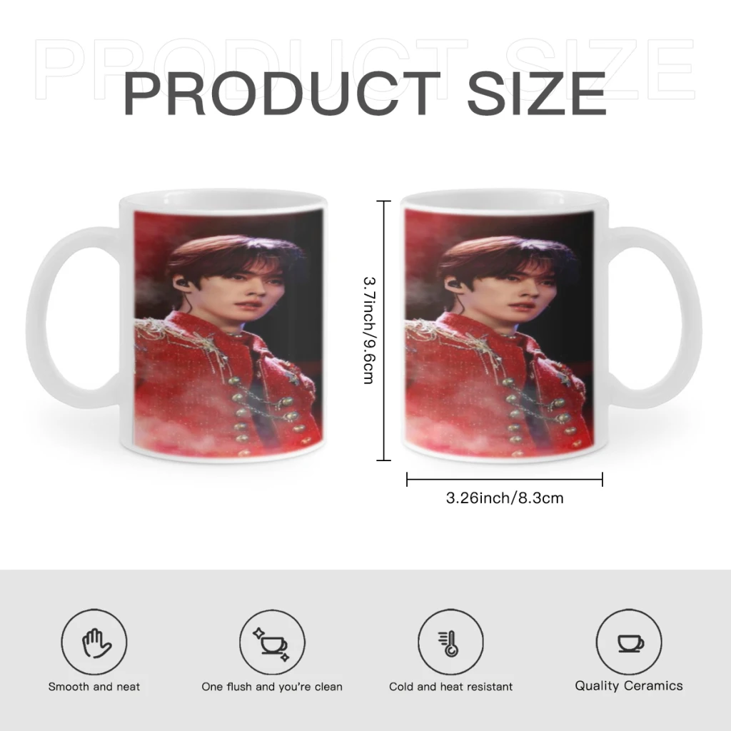 Group S-Stray K-Kids 11oz Afternoon Tea Mug Multifunctional Ceramic Coffee Mug Porcelain Coffee Cup Drinking Cup