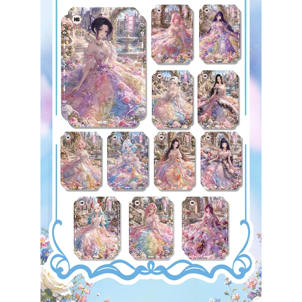Riddle Secret Chamber Collection Cards Anime Woman Party Feast Mature Charm Temptation High Quality Character Cards Adult‌ Gift