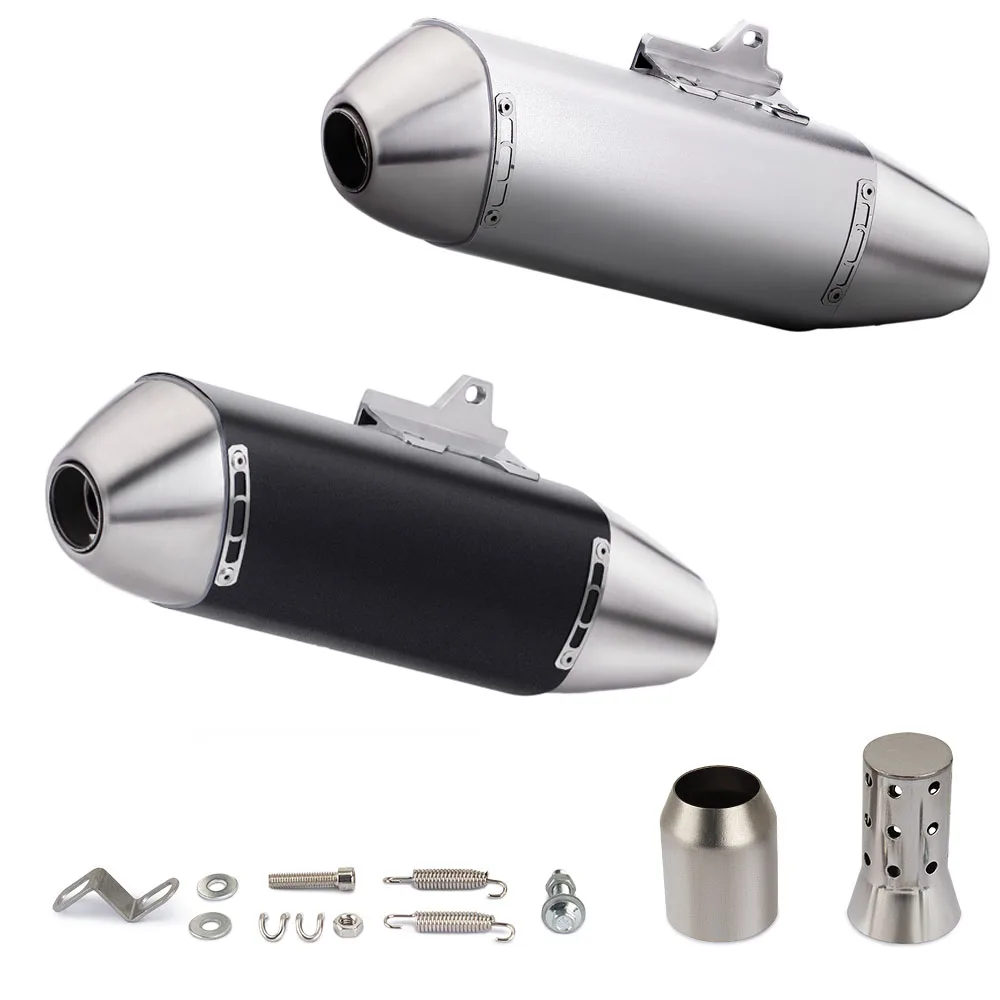 

S117 Exhaust Universal 51MM OFF-ROAD Motorcycle Muffler with DB Killer for Dirt Moto CRF1100L T700 DL650 VSTROM1050 800MT CB500X