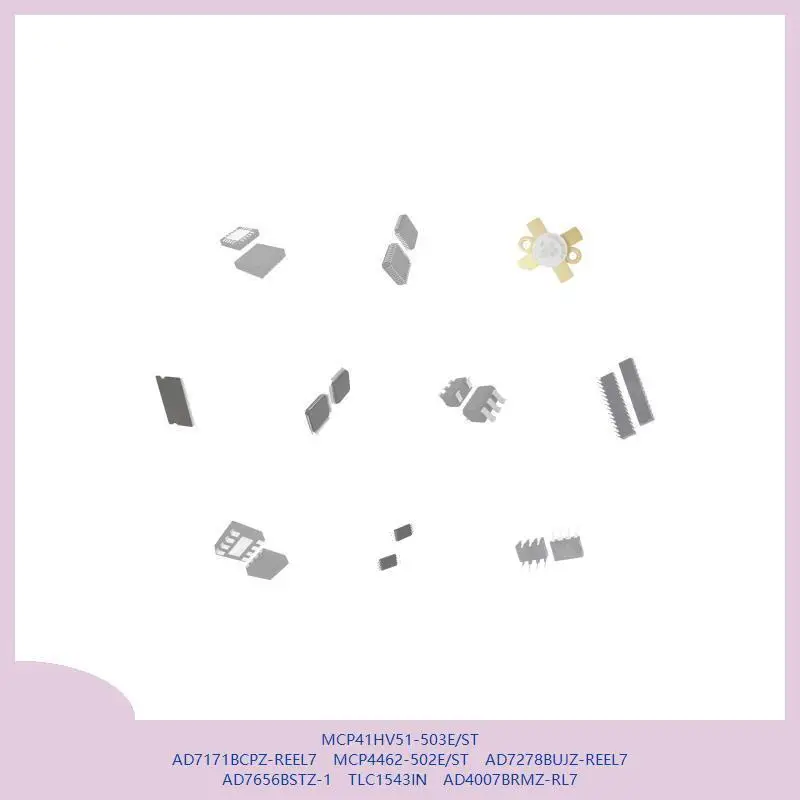 

MCP41HV51-503E/ST AD7171BCPZ-REEL7 MCP4462-502E/ST AD7278BUJZ-REEL7 AD7656BSTZ-1 TLC1543IN AD4007BRMZ-RL7