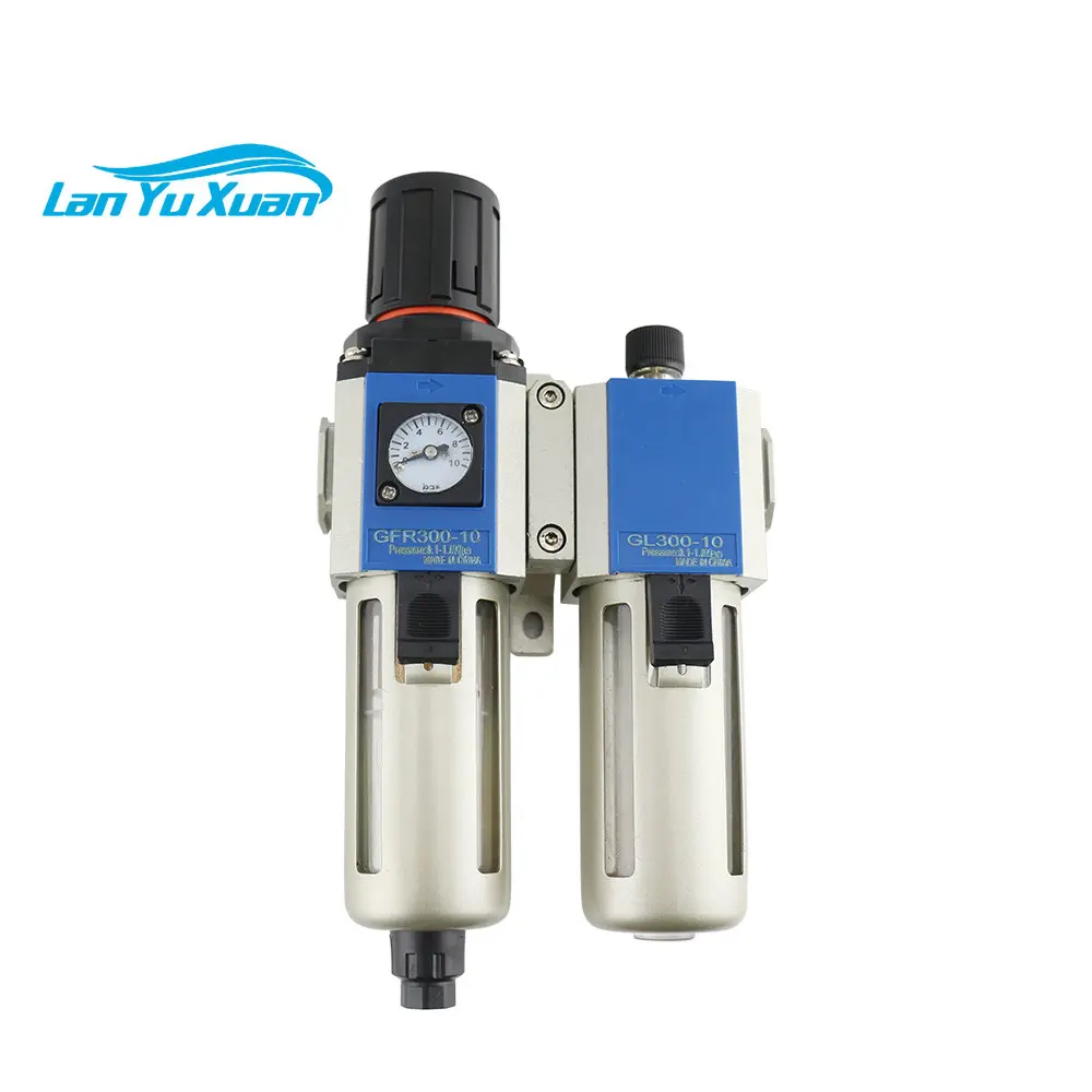 

FR&L Combination air filter regulator ,GFC200 GFC300 GFC400 air service unit pneumatic lubricator separator