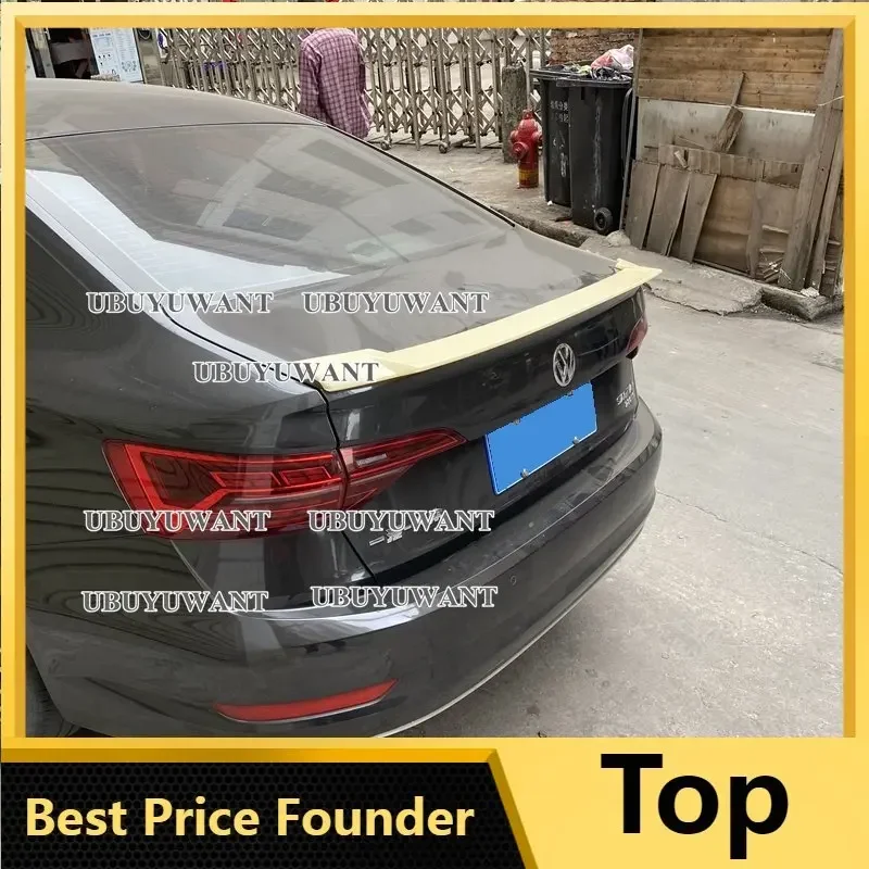 

Спойлер багажника автомобиля, цвет углеродного волокна, авто, заднее крыло багажника, аксессуары, спойлер для Volkswagen Sagitar Jetta 2018-2023