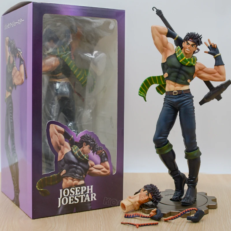 30cm JoJo's Bizarre Adventure Joseph Joestar figura de Anime Jojo no Kimyou na Bouken Jotaro Kujo figura de acción modelo muñeca juguete para regalo