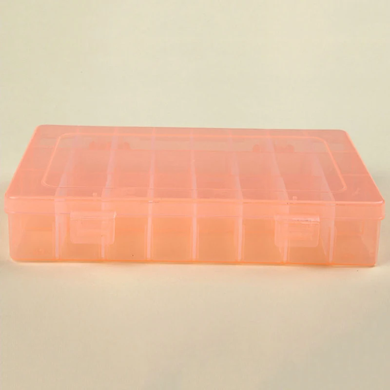 24-Compartment Transparent Storage Classification Detachable Large Storage Box