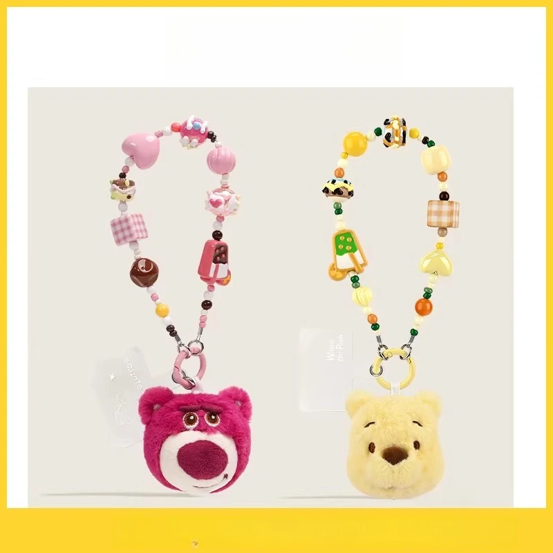 

Disney Zootopia Series Judy Nick Strawberry Bear Phone Chain Pendant Bag Charm Strap Wrist