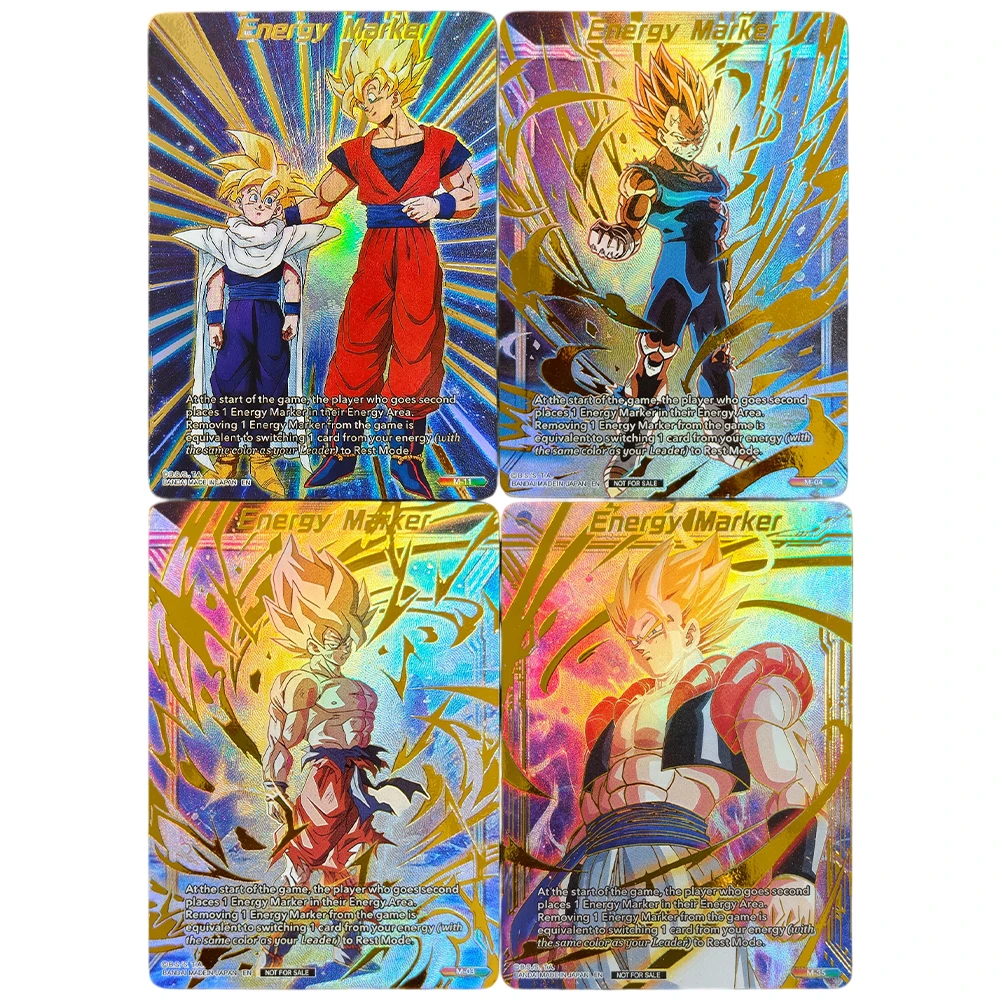 Proxy Dragon Ball Super Masters Energy Marker M-03 M-35 M-04 Tournament Promotion Cards Game Anime Card