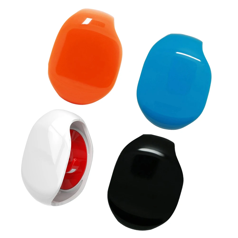 

4pcs Cable Winder Storage Box Earphone Organizer USB Electronic Multifunctional Wire Cord Portable Travel Home Use Soft Plastic