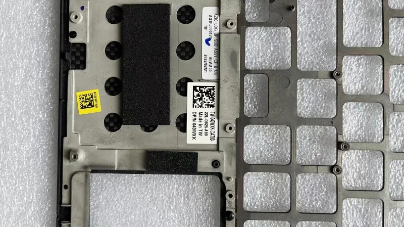 Imagem -03 - Dell-original Teclado Shell Face Descanso de Palma Case c Novo 043wxk Xps13 9350 9360 P54g