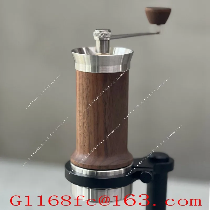 Coffee Machine Hand Crank Concentrated Extraction Unplugged Solid Wood Machine