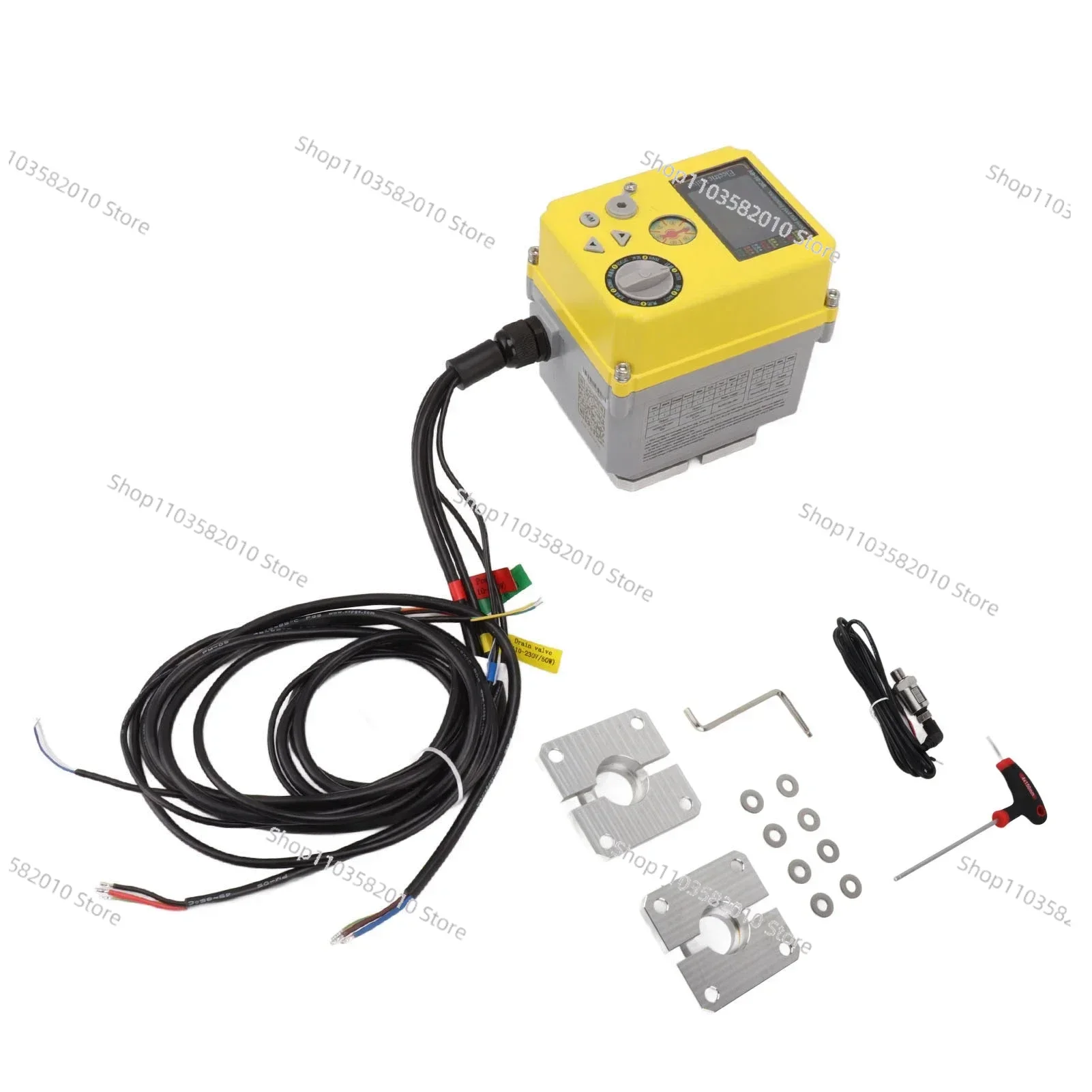 Smart WIFI 6 Way Backwash Valve Swimming Pool Automatic 6 Position Multi Way Valve 110V‑240V