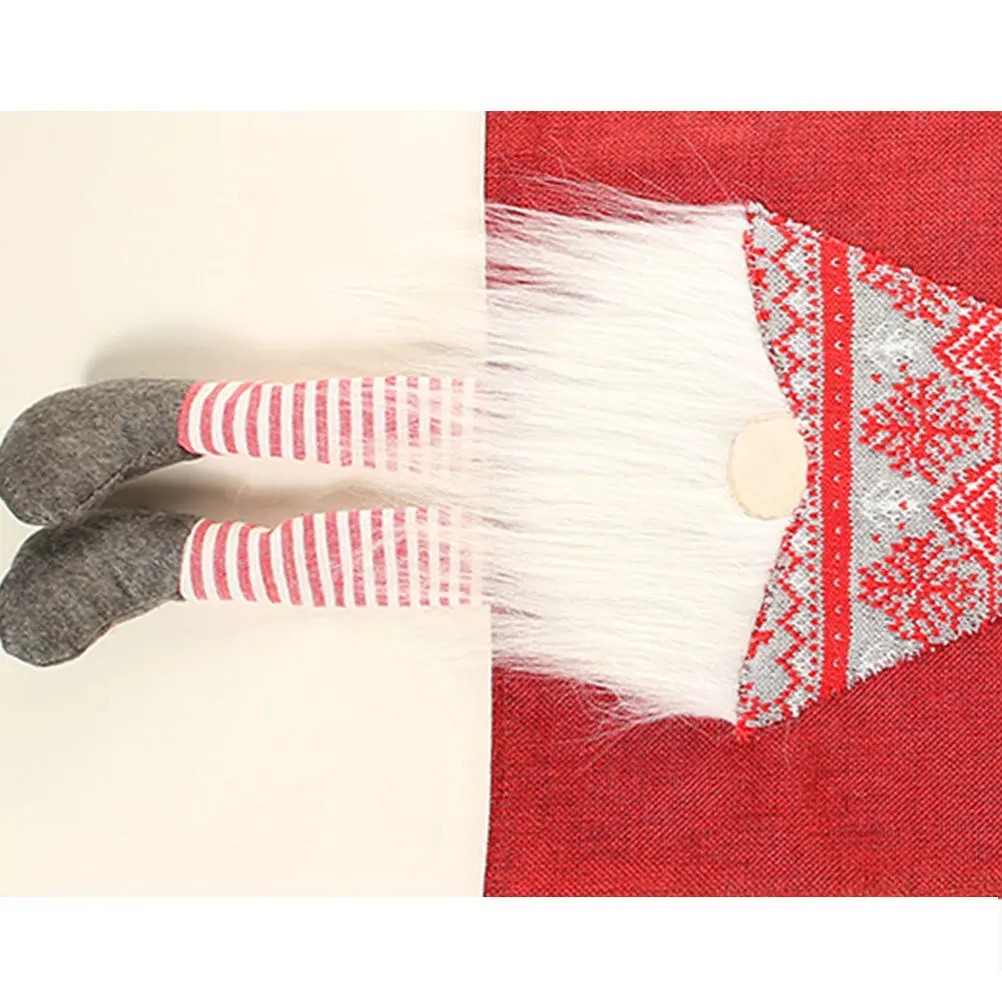 

Creative Christmas Table Runner Grey Xmas Party Supplies High Quality Material Elegant Design Festive Home Decor