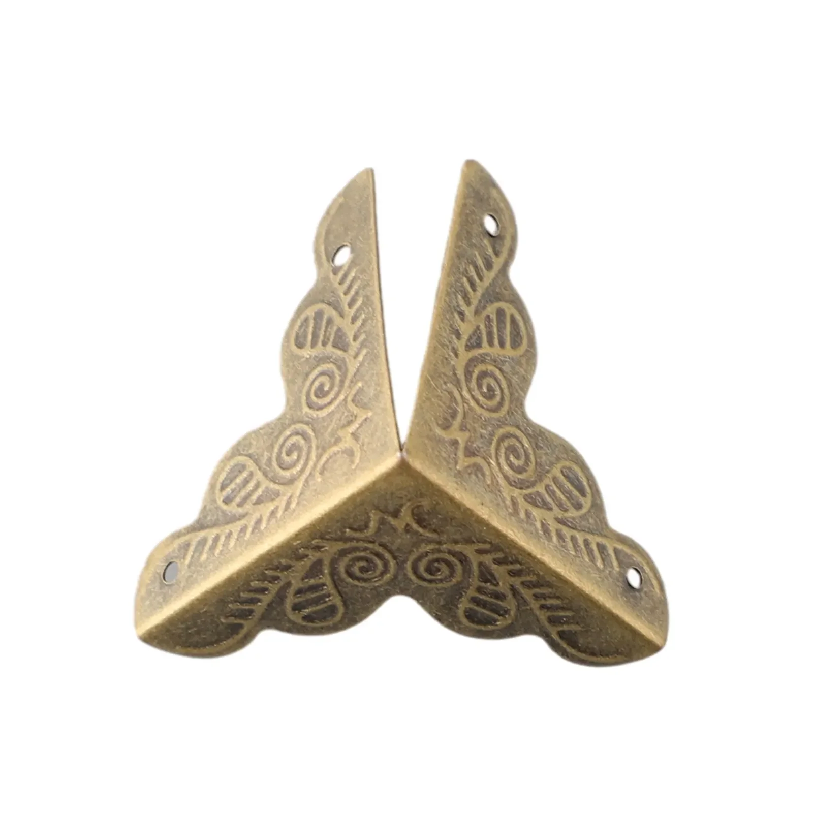 Protector Case Box Corners Brackets Furniture Home Metal With Screws 12pcs Accessories Alloy Decor Decorative Edge