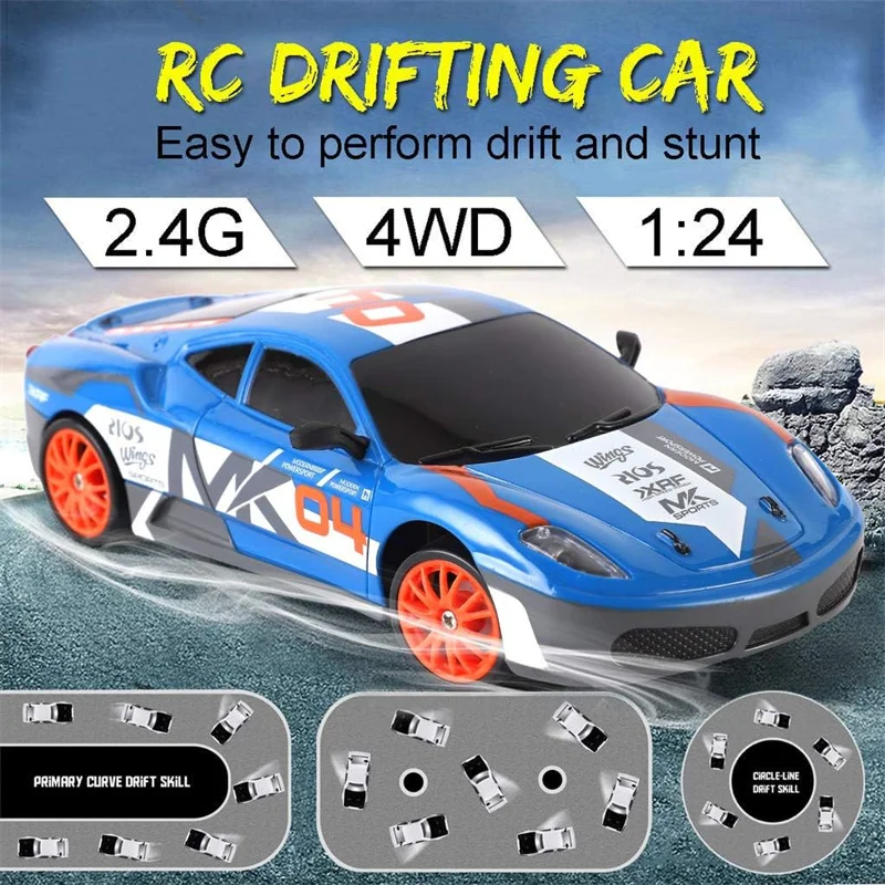 

SC24 1/24 4WD RC Высокоскоростные автомобили для дрифта Гоночный автомобиль с дистанционным управлением Гоночный автомобиль для соревнований Гоночный автомобиль 4x4 RC Грузовик Игрушечный автомобиль Дети Мальчик Подарок