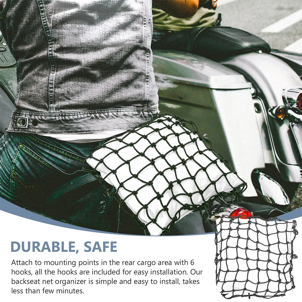 

Эластичная сетка для багажа, высокоэластичная, для мотоциклов, кемпинга, прицепов, регулируемая, для защиты багажа, для активного отдыха и кемпинга