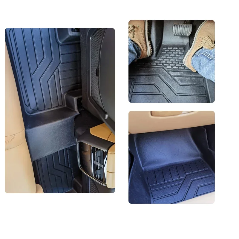 Car Floor Mats For Lynk & Co 09 2021 2022 2023 2024 2025 5seat Waterproof Foot Carpet LHD Floor Covers Auto Interior Accessories