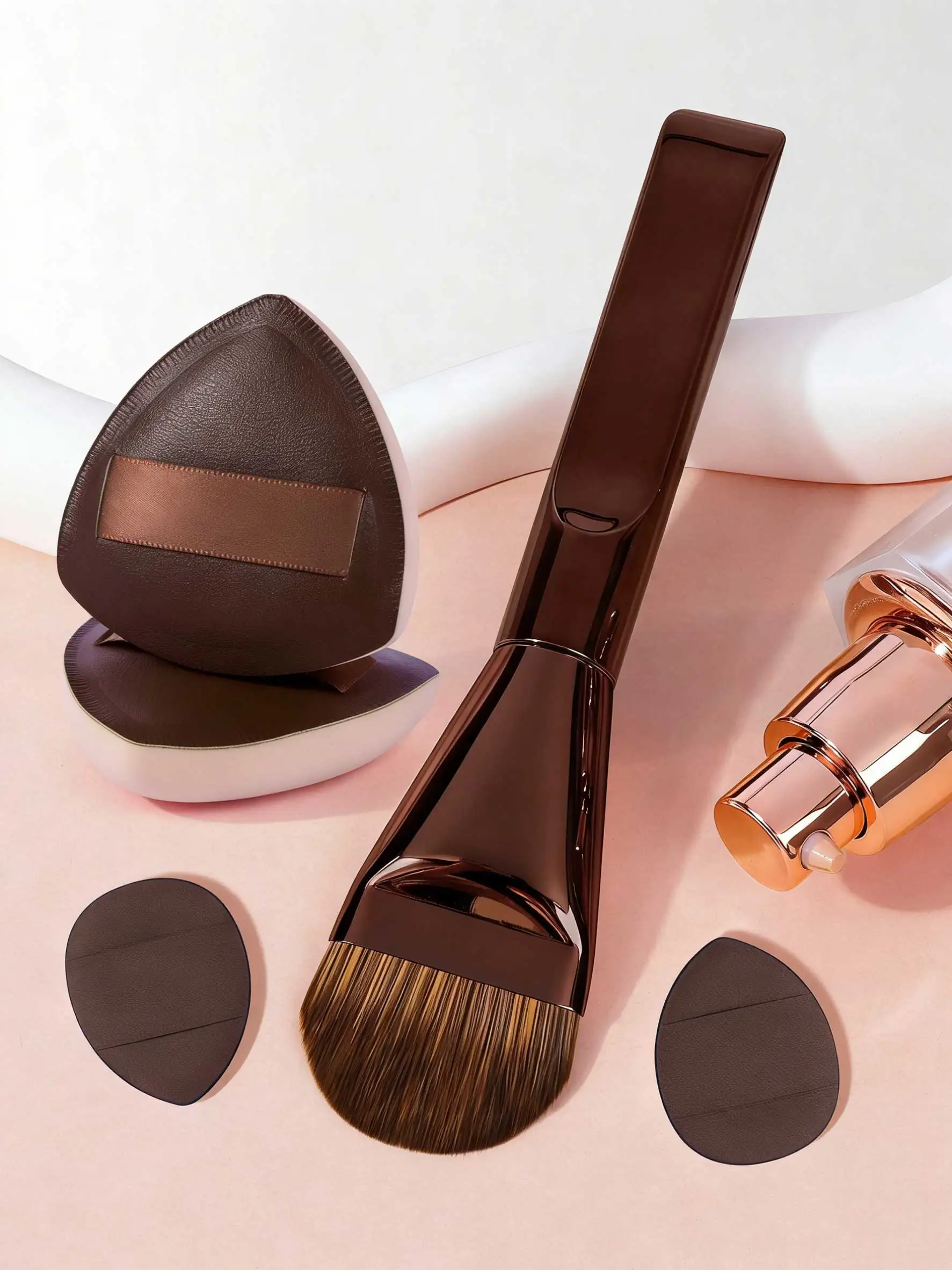 5Pcs Makeup Brush F…