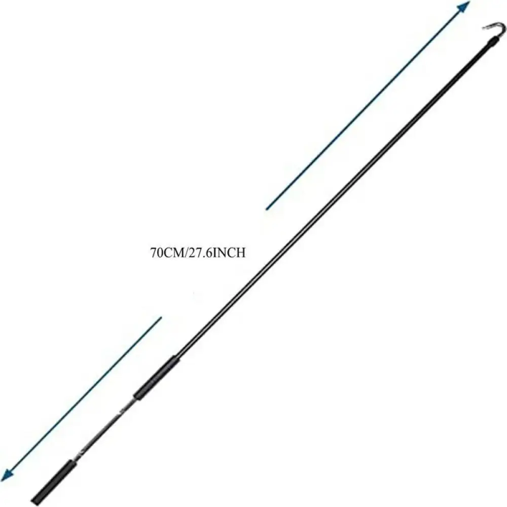 Durable Metal Blind Tilt Wand 70cm 120cm Black Control Lever Universal Window Treatment Adjuster Modern Home Decor Tool
