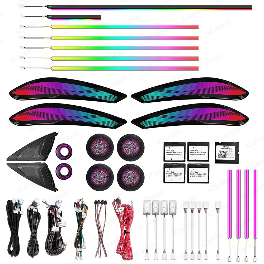 

Upgrade 256 Color Symphony Light Emitting Diode for 3GT F34 2013-2019 Atmospheric Bar Accessories