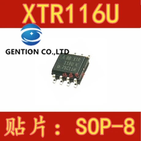

10PCS XTR116UA XTR116U XTR116 116 UK SOP8 interface chip 116 u in stock 100% new and original