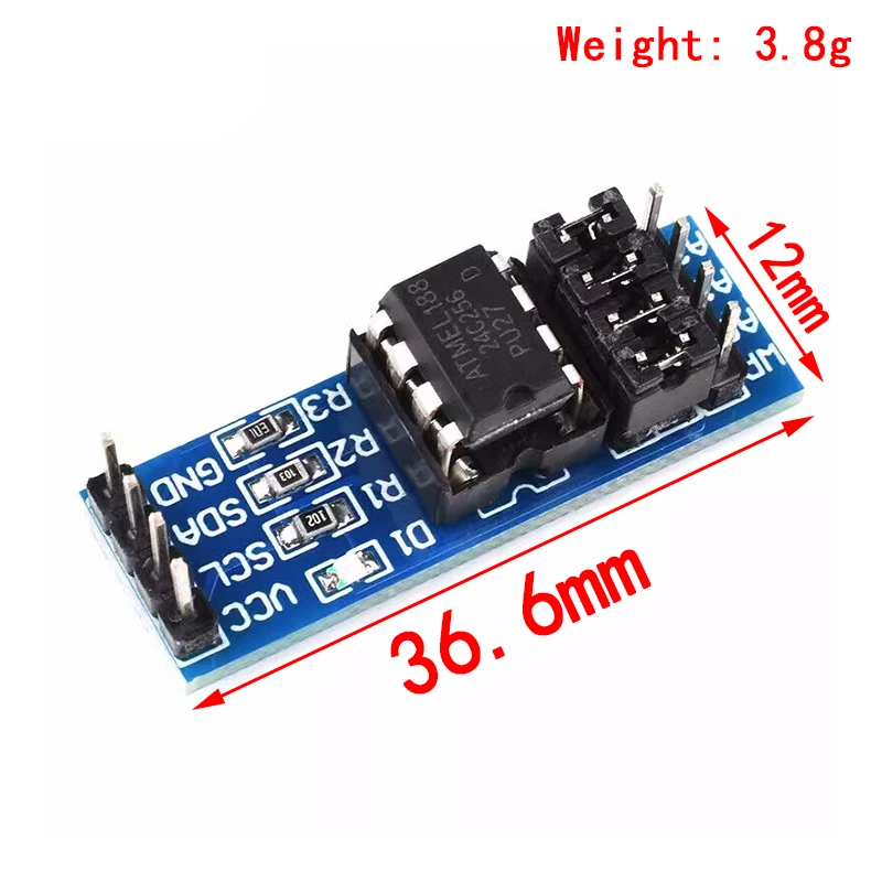 New AT24C256 AT24C01/02/04/08/16/32/64/128/256 I2C interface EEPROM Memory Module