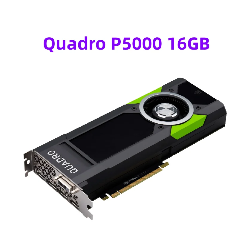 Original Quadro P5000 16GB Professional Graphics Card 4 * DP 1 * DVI