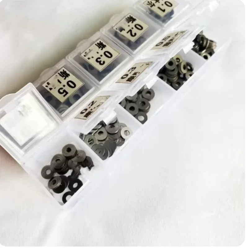 500PCS 3x7.2x0.1/0/2/0/3/0/5/1mm Diesel Common Rail Injector Pressure Adjusting Washer Gaskets for Cumminss STR