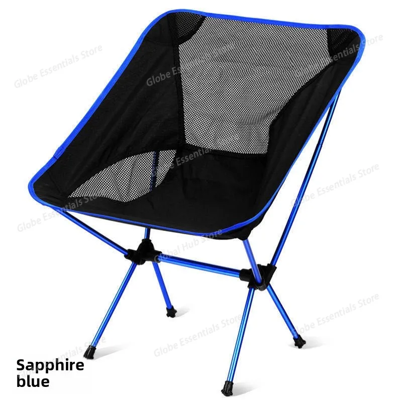 Outdoor Portable Folding Chair Beach Chairs for BBQ Travel Beach Hiking Picnic Seat Easy To Carry Convenient