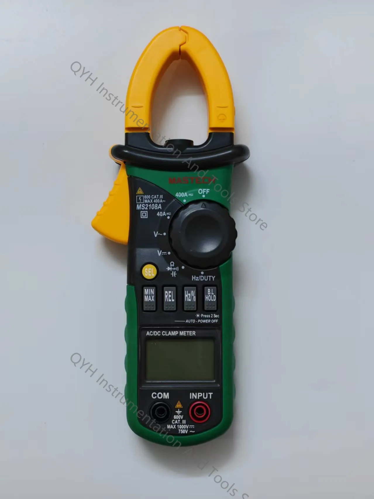 Mastech MS2108A Clamp Meter Digital Multimeter Current Voltage  Capacitor Frequency Capacitance Tester AC 400A Current Clamp - view 4