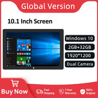 Newest Student Super Cheap 10.1 INCH Windows 10 Tablet PC Dual Camera 2GB RAM 32GB ROM 1280*800 IPS Screen WIFI Quad Core