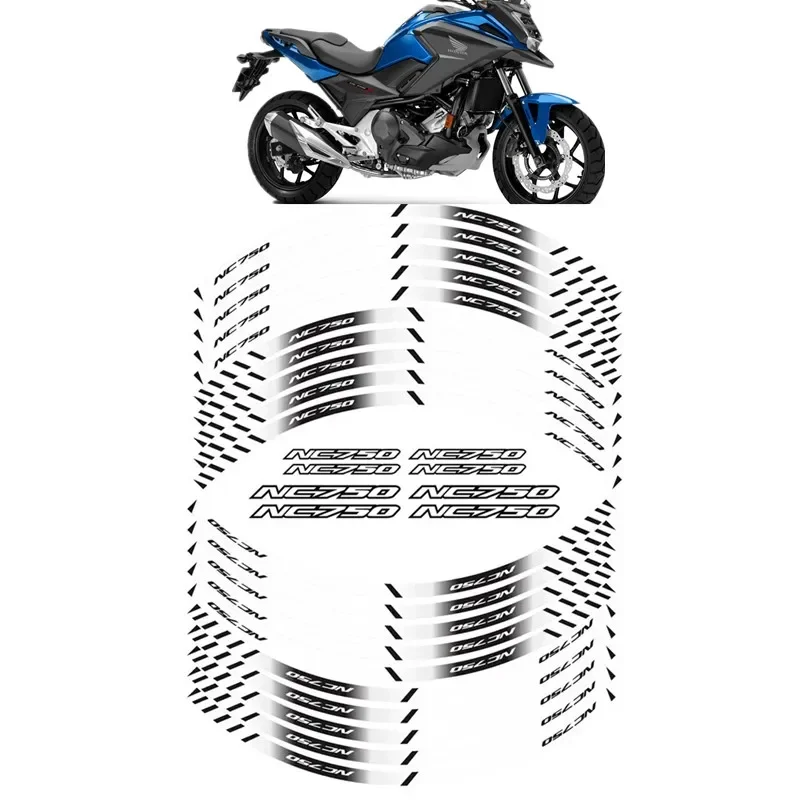 FOR HONDA NC750 NC750S NC750N NC750X Motorcycle Parts Contour Wheel Decoration Decal Sticker - A