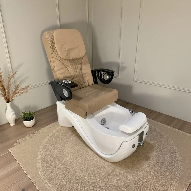 พรีเมี่ยม Salon Pedicure เก้าอี้สปาอ่างล้างหน้าเก้าอี้นวดเล็บมืออาชีพ Pedicura Profesional Mobiliario Reposapies เฟอร์นิเจอร์