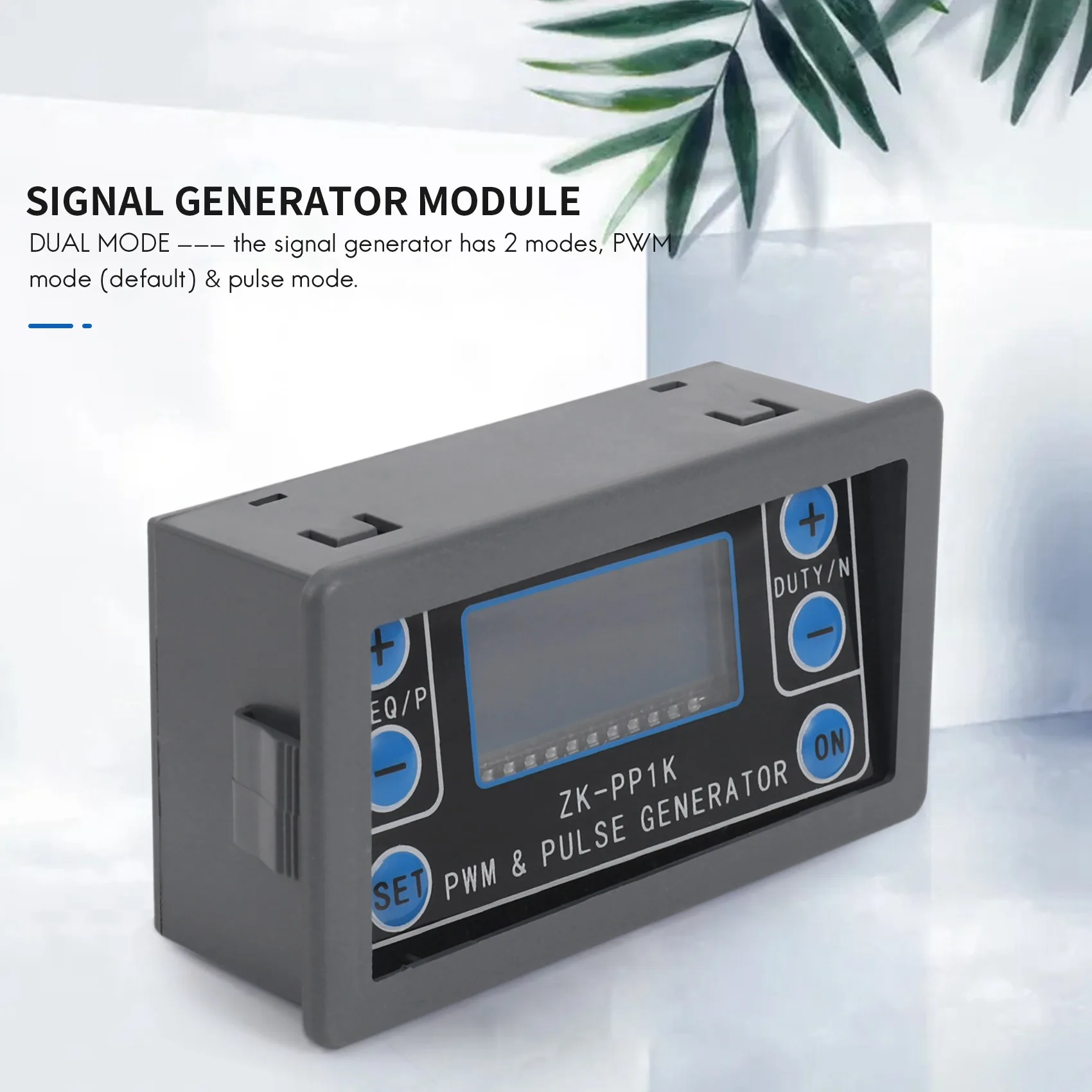 PWM Pulse Generator Dual Mode Adjustable Function Generator Variable Pulse Width Frequency Duty Cycle Square Rectangular Wave