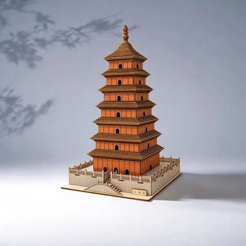 modello-in-legno-3d-da-assemblare-pagoda-dell'oca-selvatica-gigante-puzzle-a-incastro-decorazione-educativa-fai-da-te