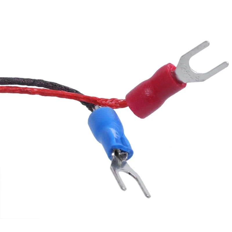 K Type 0-800 Graden Celsius Thermokoppel Sonde Sensoren 2M 6,5ft & 50X5Mm Kabel 9.8ft 3 Meter