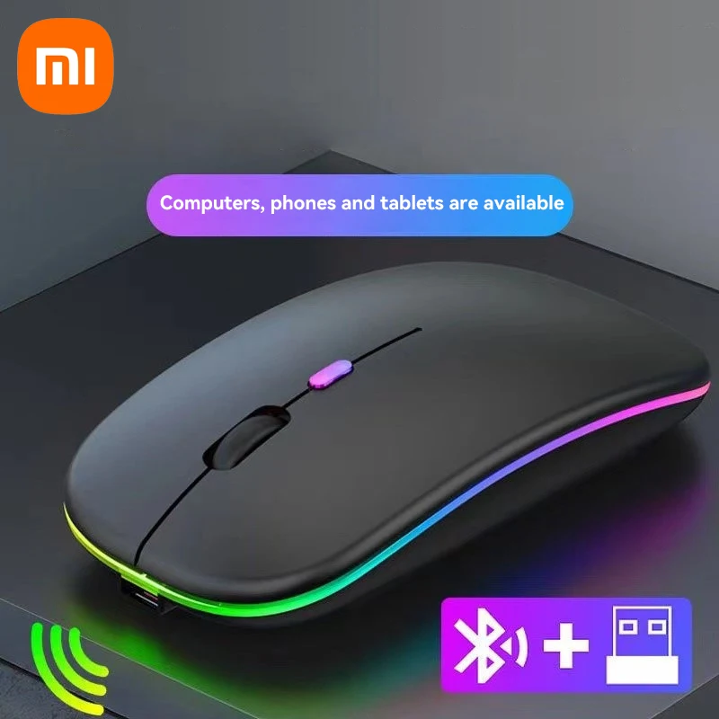 Xiaomi Wireless Bluetooth Mouse Ergonomic Mouse for Laptop iPad Tablet Laptop Mobile Phone Computer Peripherals