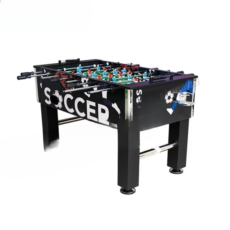 Professional Table Soccer Family Interactive Games Indoor Bar Hand Soccer Game Table Commercial Coin Soccer Table