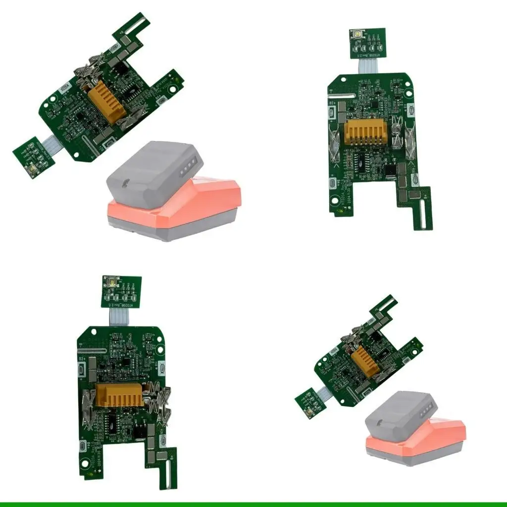U55C Advanced BL1850B/BL1840B Battery Protector Circuit Board For 1.8V Power Tools Featuring Double IC Voltages Detection