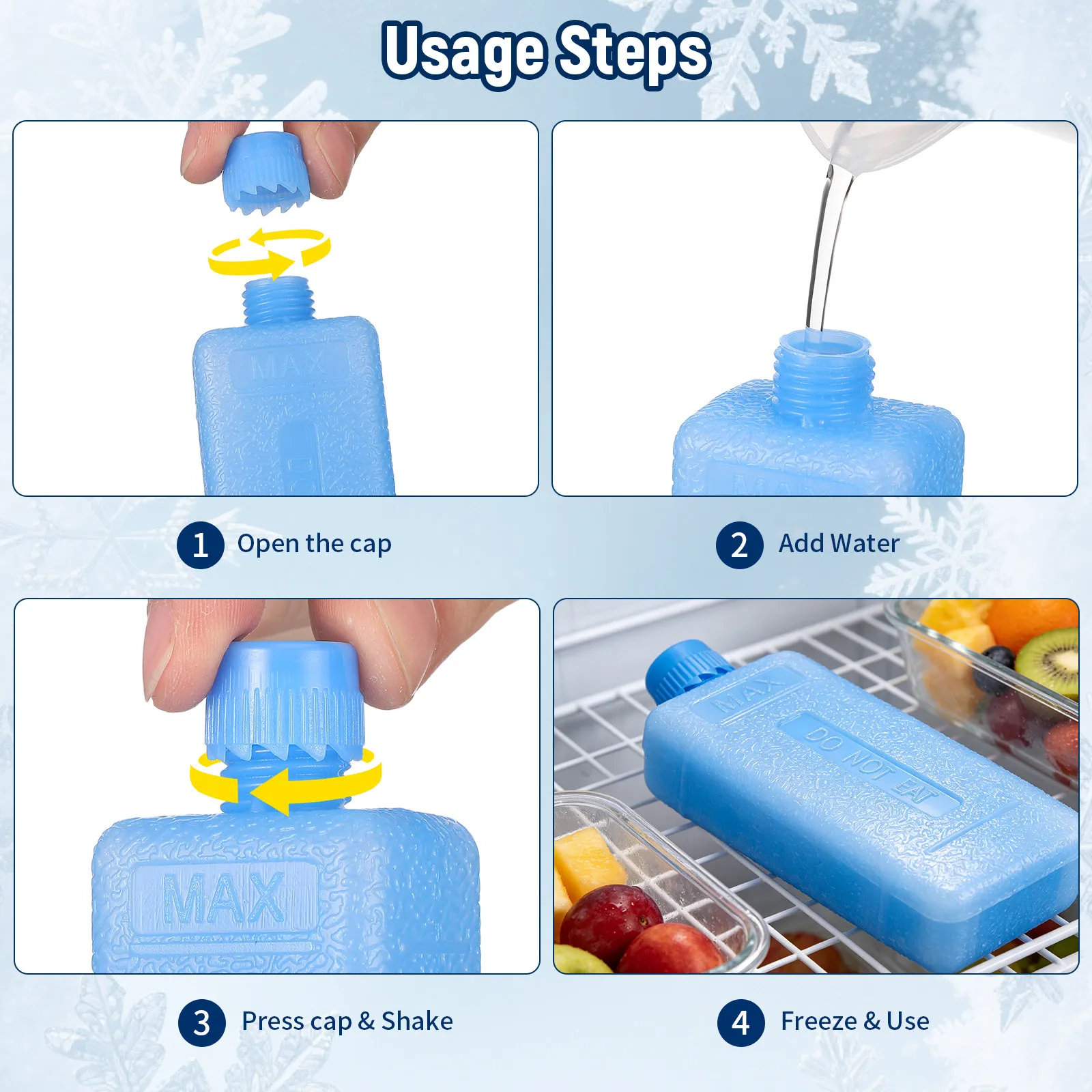 20 Pièces de Packs Réfrigérant - Food Storage In Cooler avis et prix