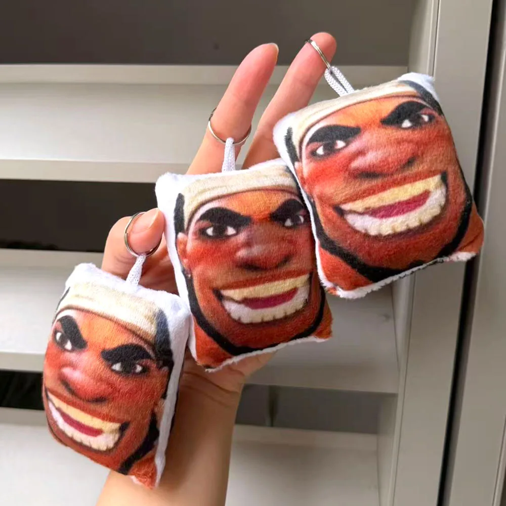 10cm Funny Pressing Can Make Sound Overwatch 2 Hero Maugaloa Malosi Mauga‌ Plush Toys Anime Game Bag Keychain Decor Plushie Doll