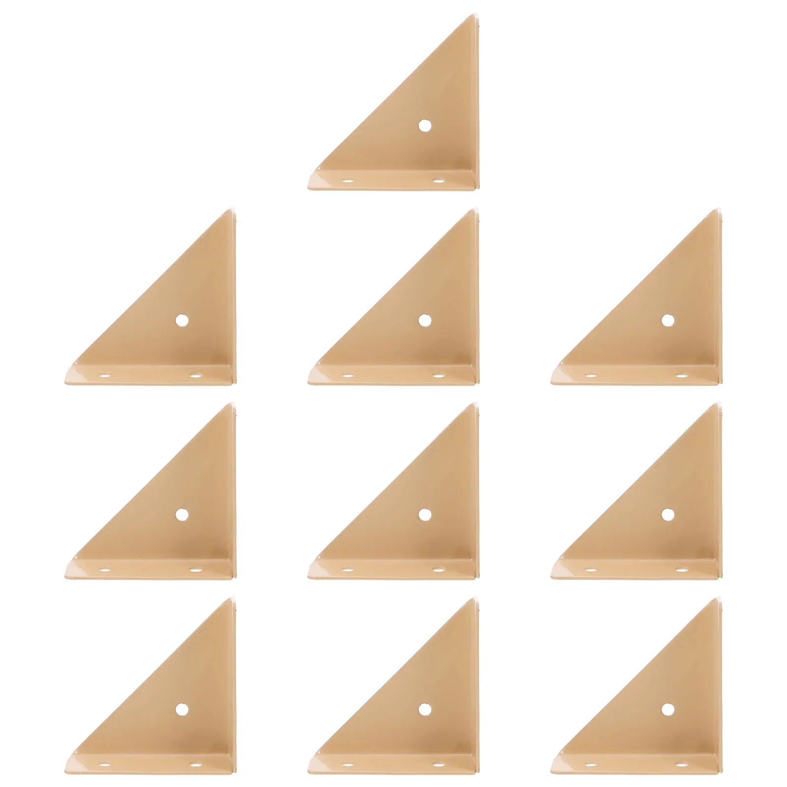 

10Pcs Thickened Metal Corner Brackets Corner Brace Bed Frame Support Brackets Furniture Connectors Bed Frame Bracket