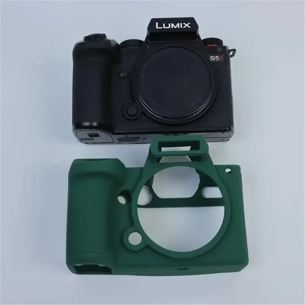 Soft Silicone Rubber Armor Body Case For Panasonic Lumix S5II S5