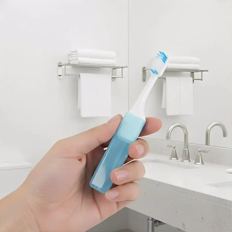 

[HBA] Дорожный складной набор: зубная щетка и расческа, удобный портативный одноразовый гигиенический комплект для кемпинга и путешествий на природе