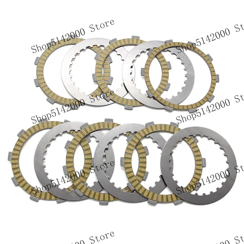 Clutch Friction Disc Plate For Honda CRM125R NSR125F NSR125R NSR125RR  OEM:22201-ML4-610 5  22202-ML4-611 1  22321-KR1-760 5 1.5