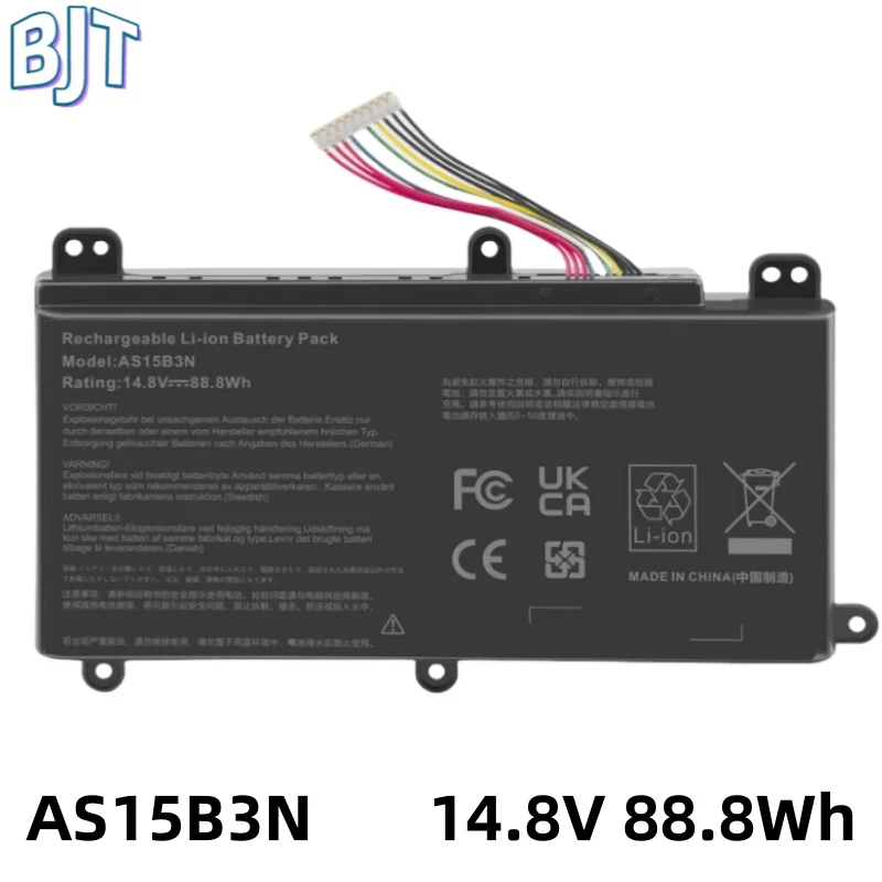 New AS15B3N Battery Laptop For Acer Predator 17 15 G9-591 G9-592 G9-791 G9-591-713C G9-792-72S6 Predator 17X GX-791 14.8V 88.8Wh