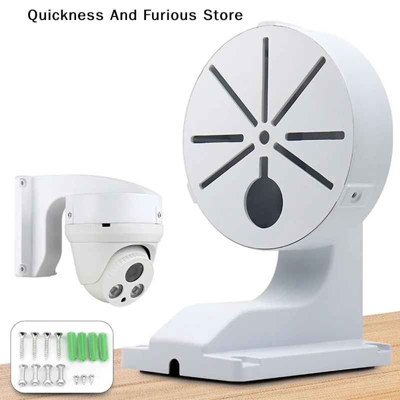Universal Home Office Dome Camera Bracket Surveillance CCTV Accessories Plastic L Type Durable Security WallMount Indoor Outdoor