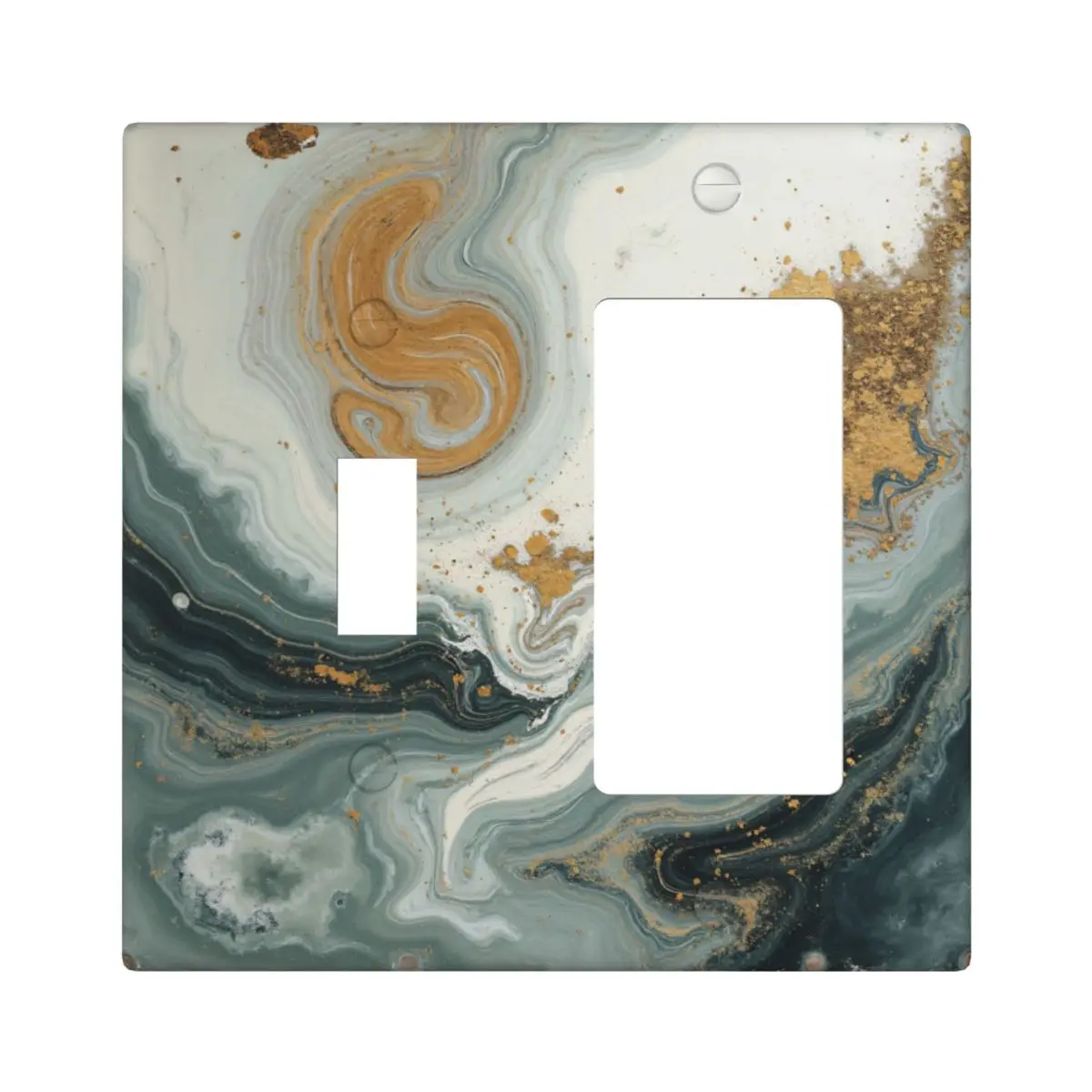 

Настенная панель, декоративная пластина выключателя света, настенные панели выключателя для ванной комнаты, крышки розетки, настенные пластины, декоративный металл, 2 группы Rocker