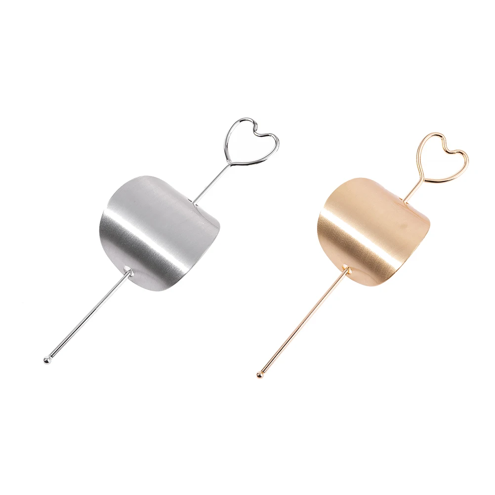 

Shiny Alloy Bun Elegant Stick Smooth Charm Wedding Daily Use Hair Clips For Women Alloy Hair Bun Accessory